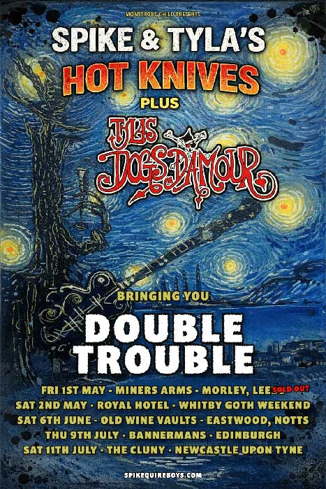 Hot Knives tour poster